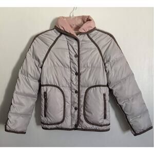 Marc by Marc Jacobs Beige Feather-Filled Puffer Jacket from Resort 2010, XS